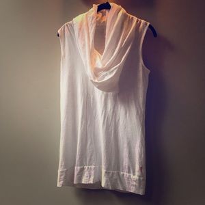 Lucy Sleeveless Cowl-neck Top